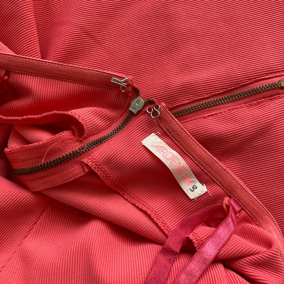 Coral stretch midi dress size M - Picture 4 of 5